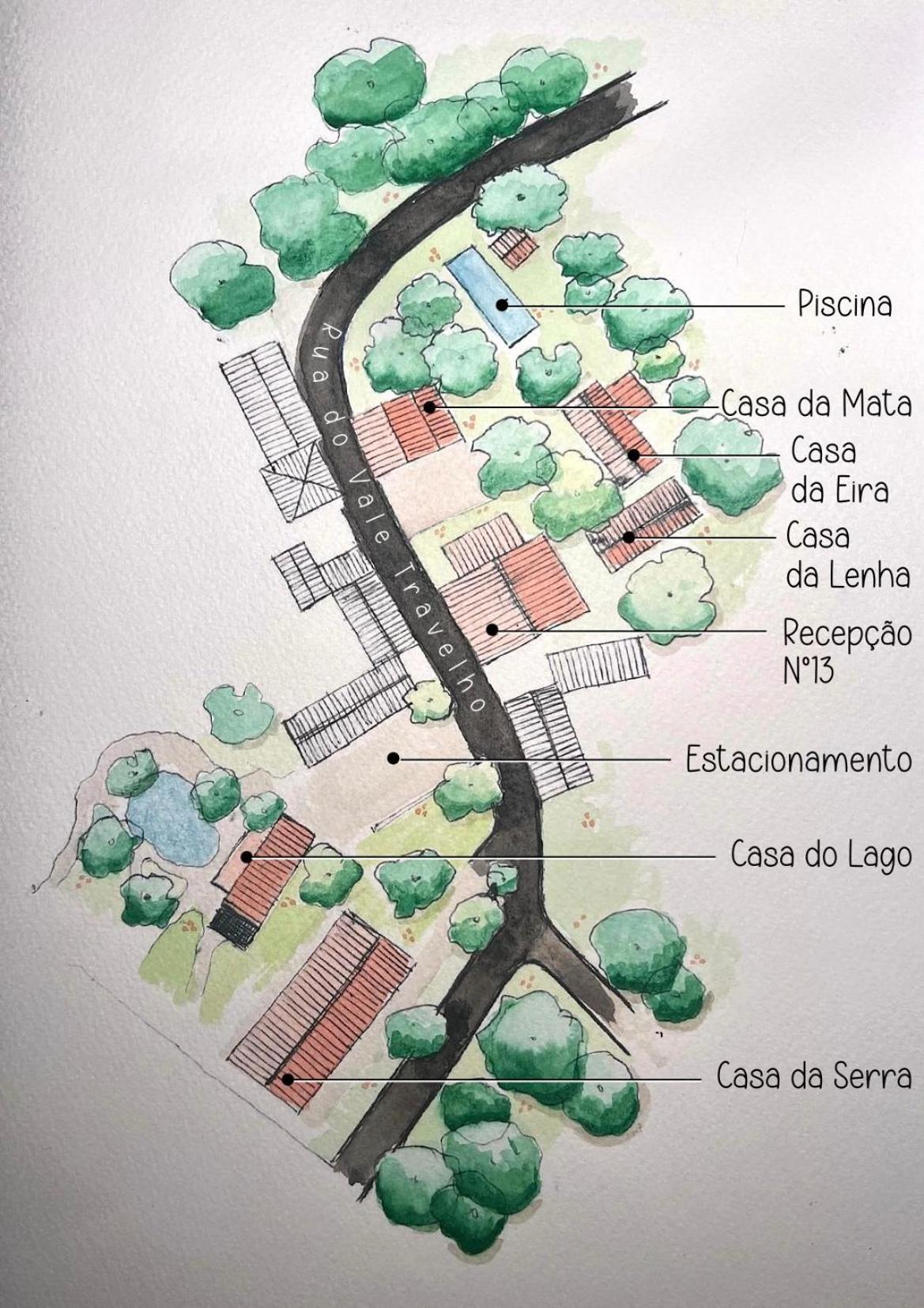 Casa Oliva - Casa Do Lago Porto de Mós 外观 照片